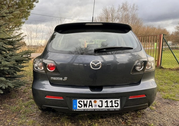 Mazda 3 cena 18900 przebieg: 192000, rok produkcji 2009 z Chojnice małe 232